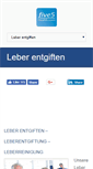 Mobile Screenshot of leberentgiften.net